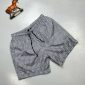 Fendi Men Shorts Nylon Cotton Casual Swim Short in grey color