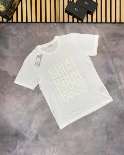 Dior Printed Logo T-Shirt In white Color