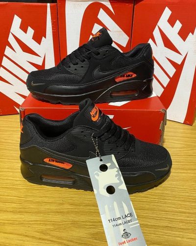 Nike Air Max 90 Jewel Black Safety Orange Rep Sneaker