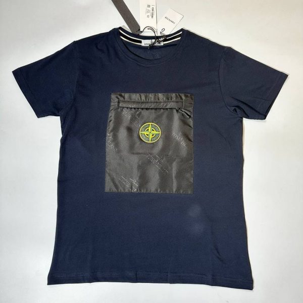 Stone Island T-shirts in blue Color