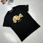 Palm Angels PA Teddy Bear T-shirts Half Sleeves in black color