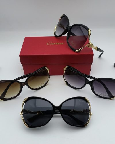 Cartier Round Frame Fashion Sunglasses For Women's in Different Colors