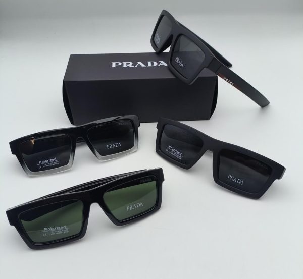 Prada Milano Linea Rossa PR19WS Square Polarized Sunglasses Prada Milano Linea Rossa PR19WS Square Polarized Sunglasses