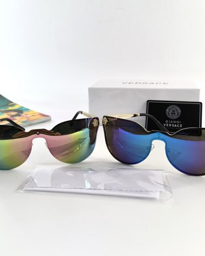 Versace Reflective Mirror Square Classic Sunglasses