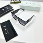 Off-White Virgil Black Grey Square Sunglasses Black Logo