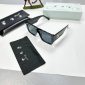Off-White Virgil Black Grey Square Sunglasses White logo