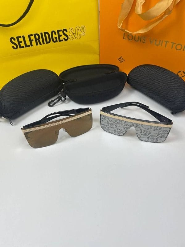 Versace Black & Brown Sunglasses