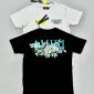 Amiri Men’s T-Shirt with Floral Back & Chest Logo