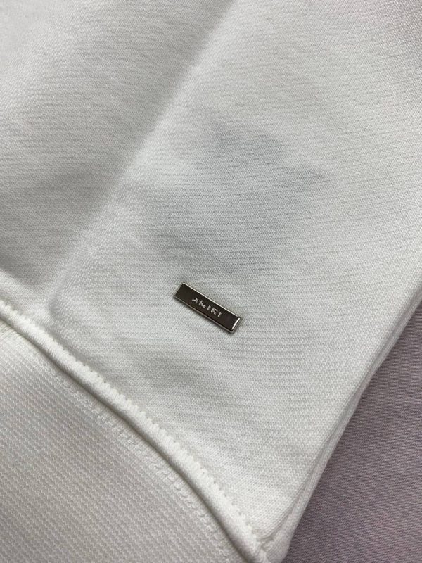 Amiri black white streetwear sweatshirt men & women Amiri black white streetwear sweatshirt men & women