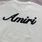 Amiri logo jumper sweatshirt white black back with big logo