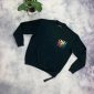 Amiri streetwear Black jumper with front & back logo
