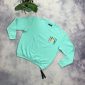 Amiri streetwear Blue jumper with front & back logo