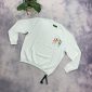 Amiri streetwear White jumper with front & back logo