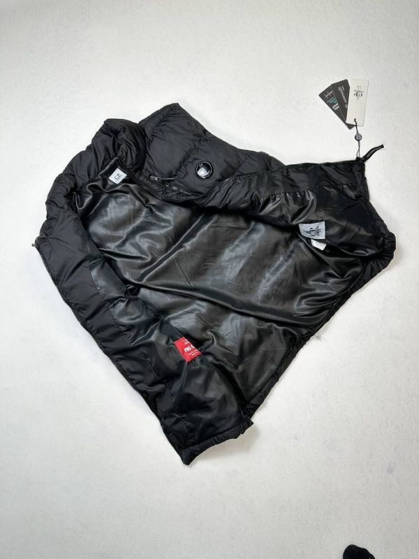 C.P. Company DD Shell Padded Vest Body Warmer For Men's in black colour C.P. Company DD Shell Padded Vest Body Warmer For Men's