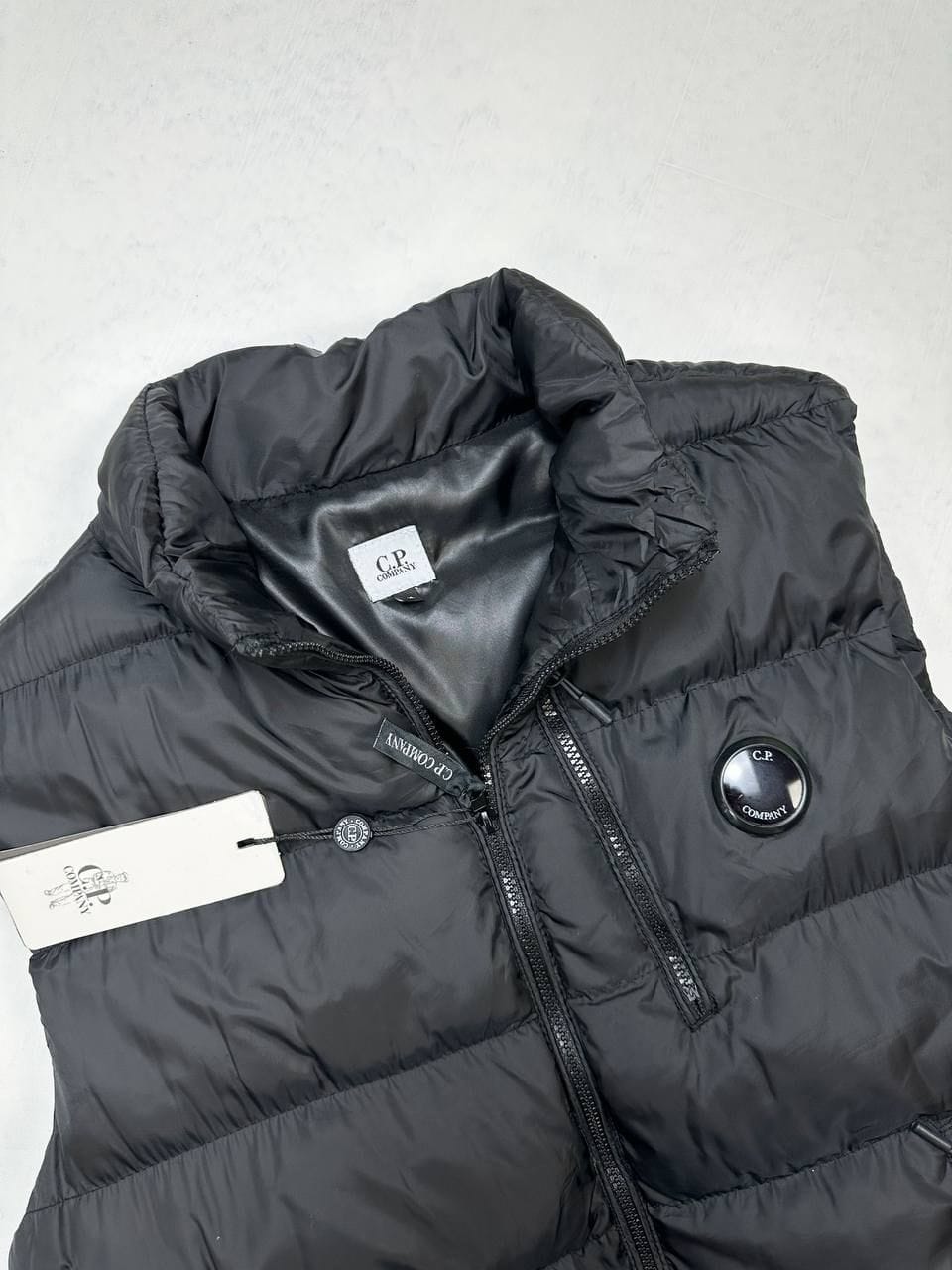 C.P. Company DD Shell Padded Vest Body Warmer For Men's in Black