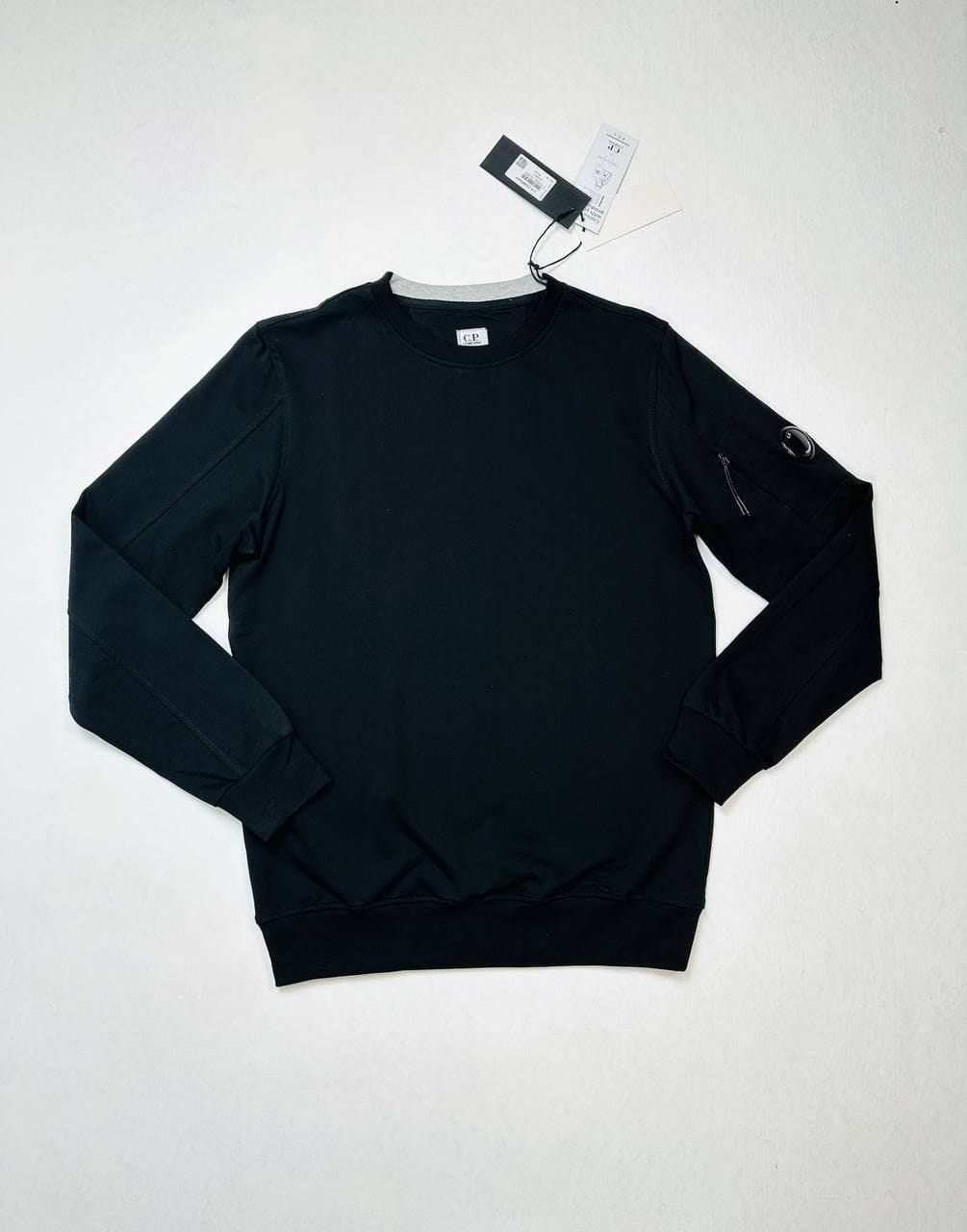 C.P. Company Long Sleeve Crew Neck Jumpers