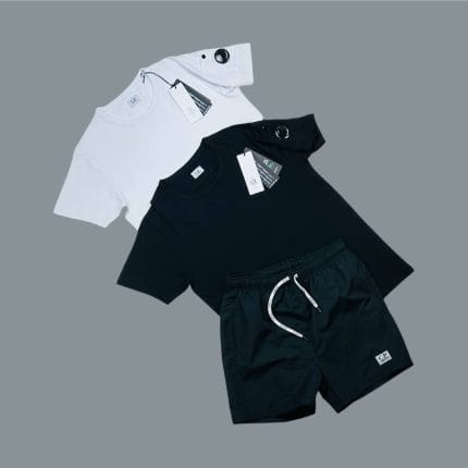 C.P. Company Men’s Logo T-Shirt & Shorts Set