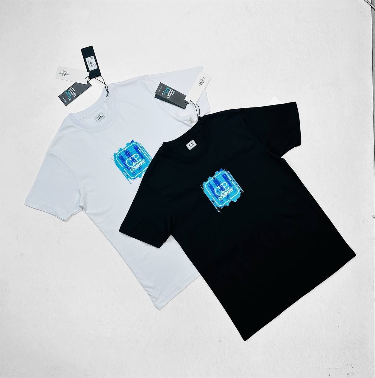 C.P. Company logo printed T-shirt for men front view