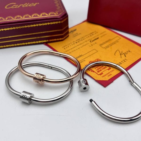 Cartier Bracelets in 2 Different Colors