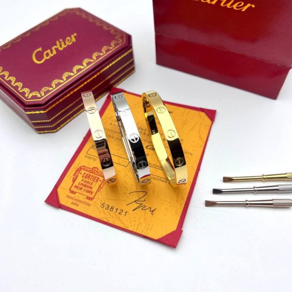 Cartier Love Bracelets in Different Colors