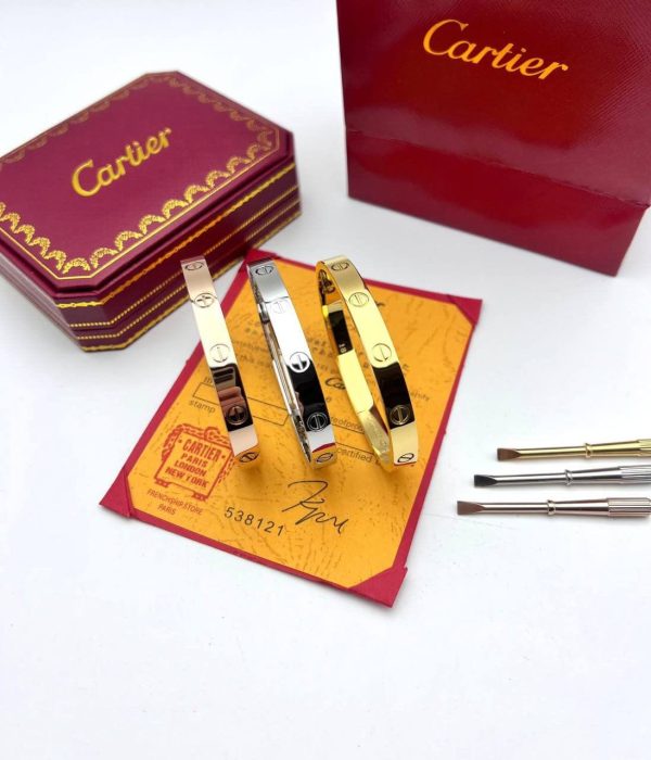 Cartier Love Bracelets in Different Colors