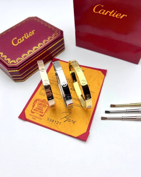 Cartier Love Bracelets in Different Colors