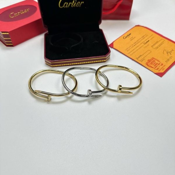 Cartier Nail Bracelet in 3 Different Colors