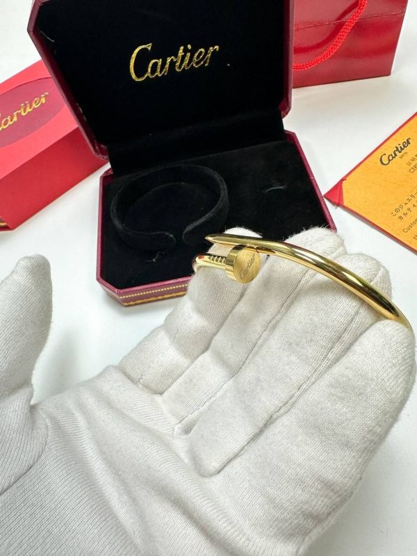 Cartier Nail Bracelet in Gold Colour Cartier Nail Bracelet in Gold Colour