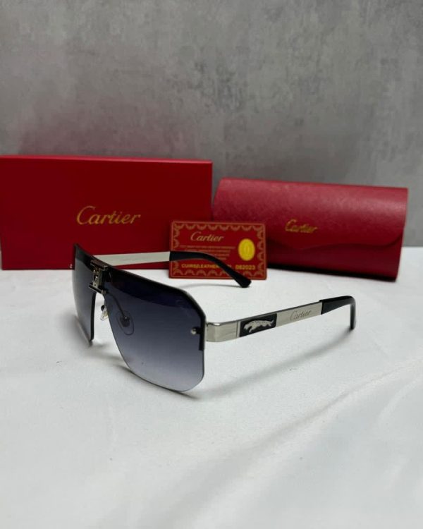 Cartier Wooden Stick Panther Sunglasses