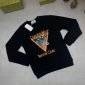 Casablanca Tennis Club Icon Jumper in Black colour