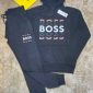 Hugo Boss Cotton Blend Tracksuit black