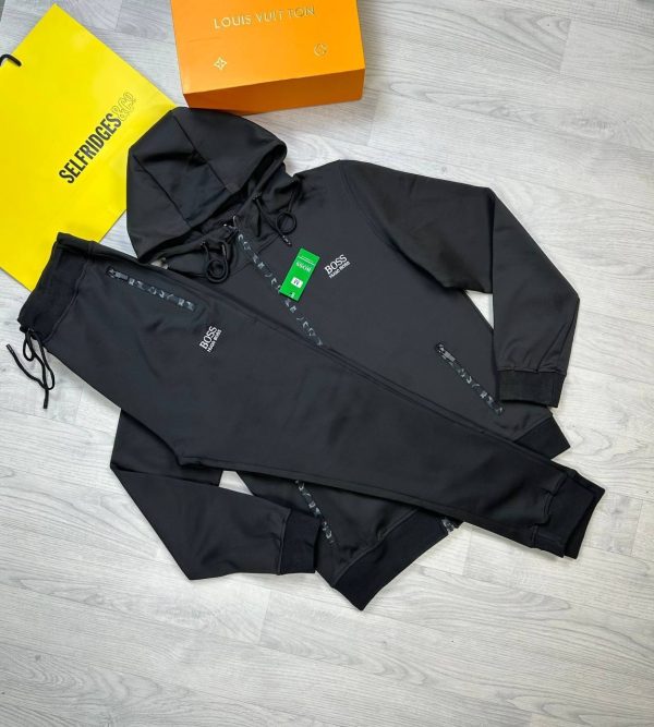 Hugo Boss Men’s Hoodie Tracksuit black Hugo Boss Men’s Hoodie Tracksuit black