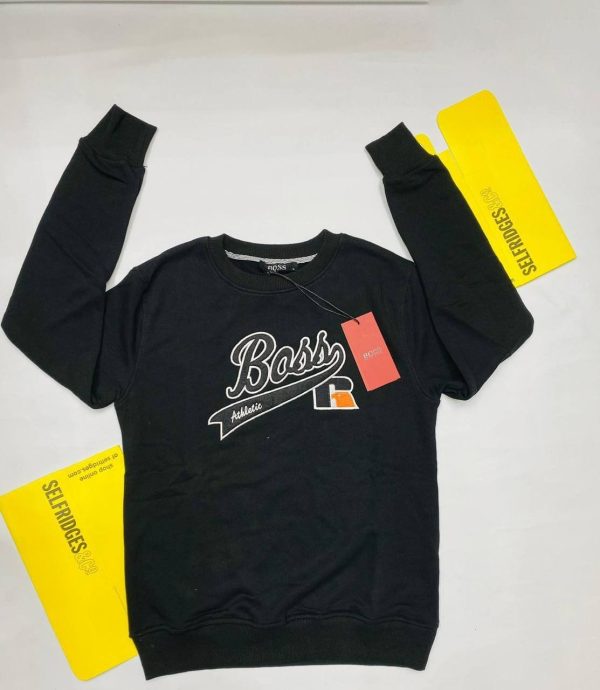 Hugo Boss Men’s Jumper with Athletic Logo Hugo Boss Men’s Jumper with Athletic Logo
