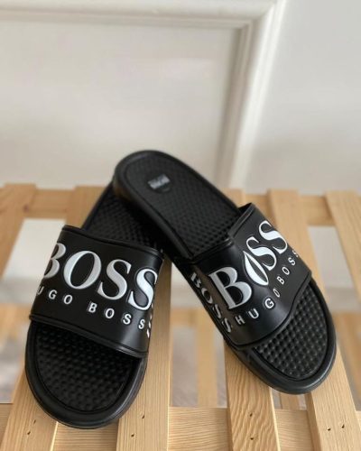 Hugo Boss Paris Men’s Sliders black