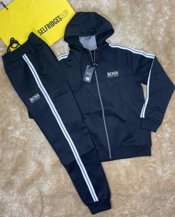 Hugo Boss Stretch Sports Tracksuit black Hugo Boss Stretch Sports Tracksuit black