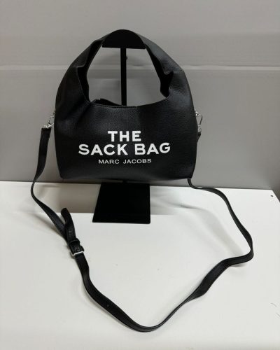 Marc Jacobs Mini Sack Bag in black color