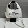 Marc Jacobs Mini Sack Bag in white color