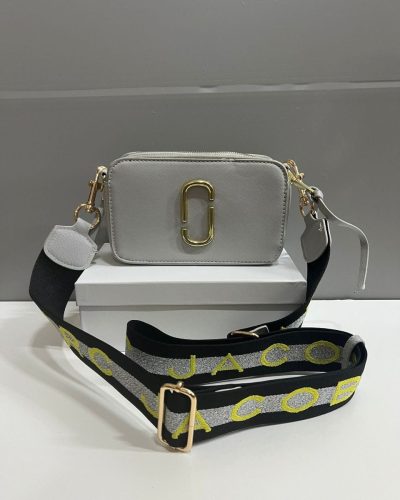 Marc Jacobs Snapshot Crossbody Bag grey