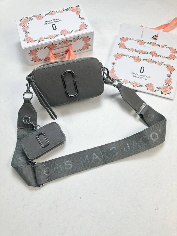 Marc Jacobs Snapshot Shoulder Bag grey Marc Jacobs Snapshot Shoulder Bag grey
