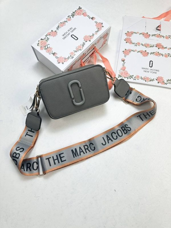 Marc Jacobs Snapshot Shoulder Bag grey1 Marc Jacobs Snapshot Shoulder Bag grey1