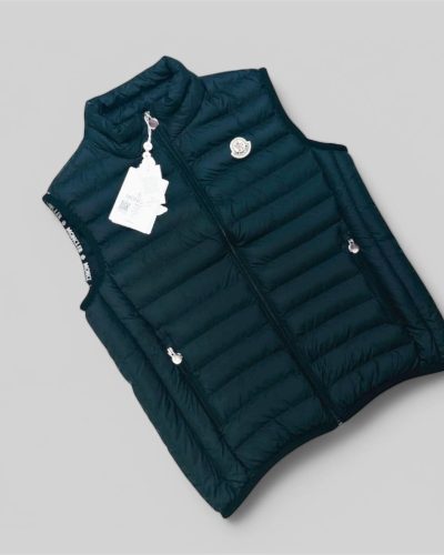 Moncler Black Puffer Bodywarmer for Men