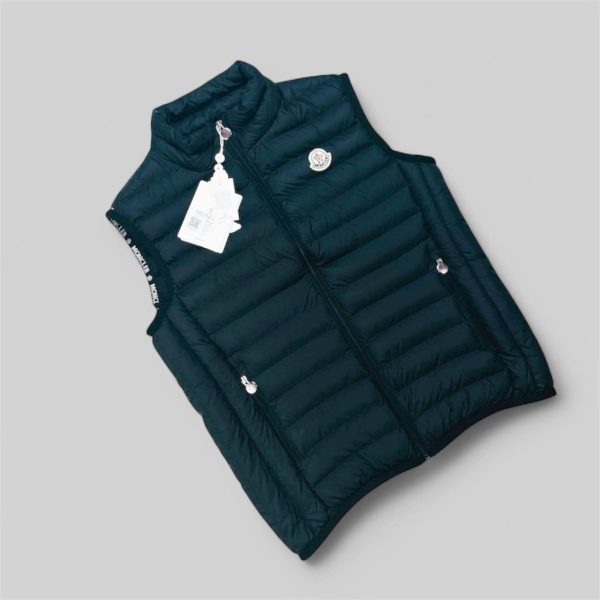 Moncler Black Puffer Bodywarmer for Men