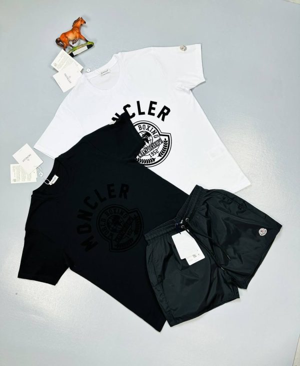 Moncler Classic Logo T-Shirt & Shorts Set