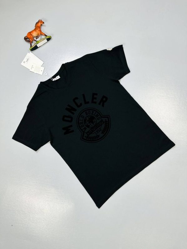Moncler Classic Logo black T-Shirt with Shorts Set Moncler Classic Logo black T-Shirt with Shorts Set