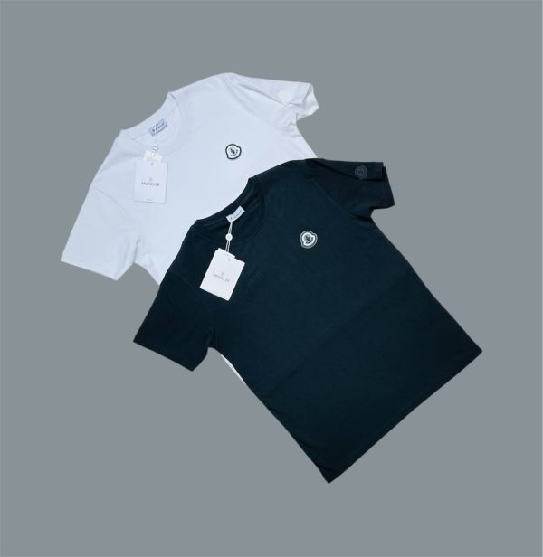 Moncler Crew Neck Logo Printed T-Shirt for Men Moncler Crew Neck Logo Printed T-Shirt for Men