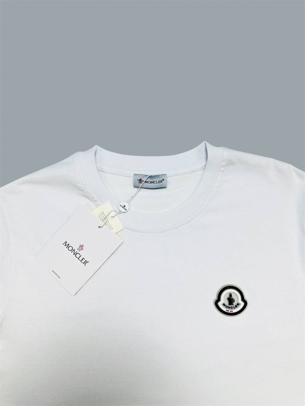 Moncler Crew Neck Logo Printed T-Shirt for Men 3 Moncler Crew Neck Logo Printed T-Shirt for Men 3