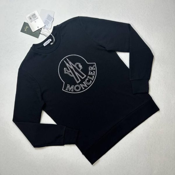 Moncler Embroidered Logo Jumper for Men