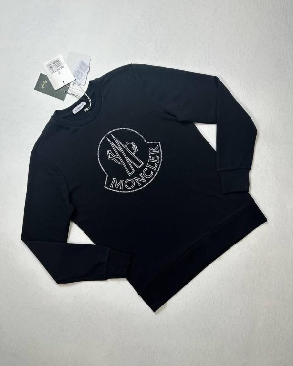 Moncler Embroidered Logo Jumper for Men