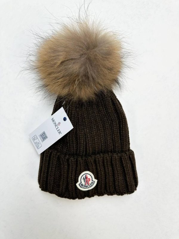 Moncler Enfant Wool Knit Beanie 1 Moncler Enfant Wool Knit Beanie 1