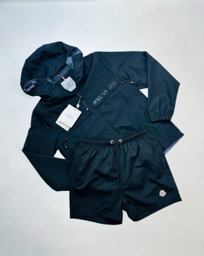 Moncler Joly Men’s Jacket & Shorts Set with logo
